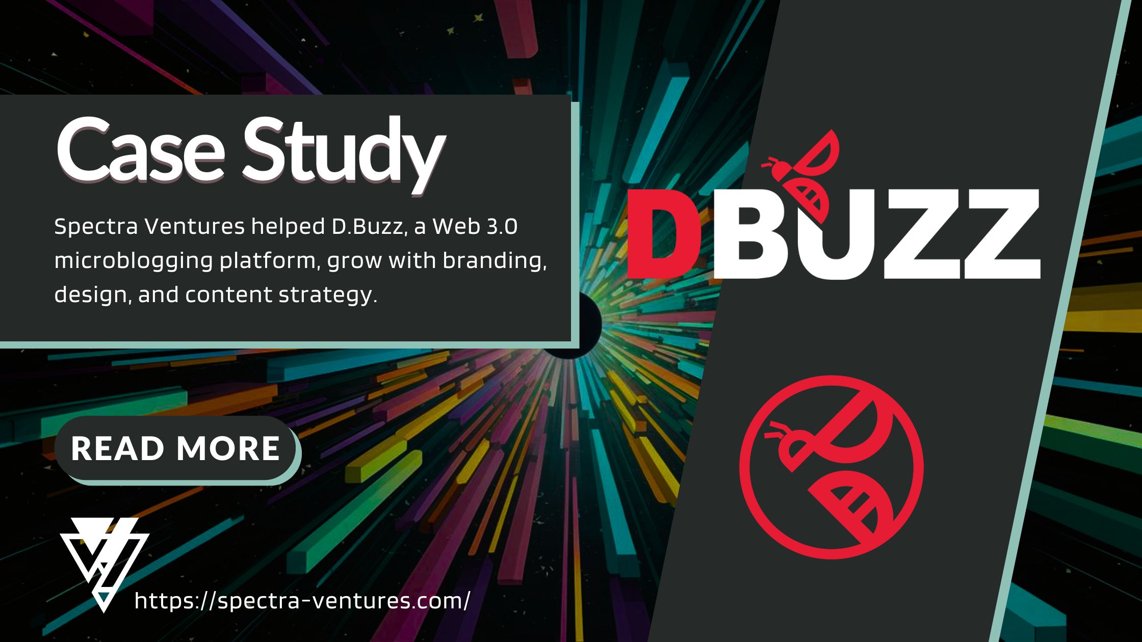 Spectra Ventures: Branding and Design for D.Buzz's Web 3.0 Growth 