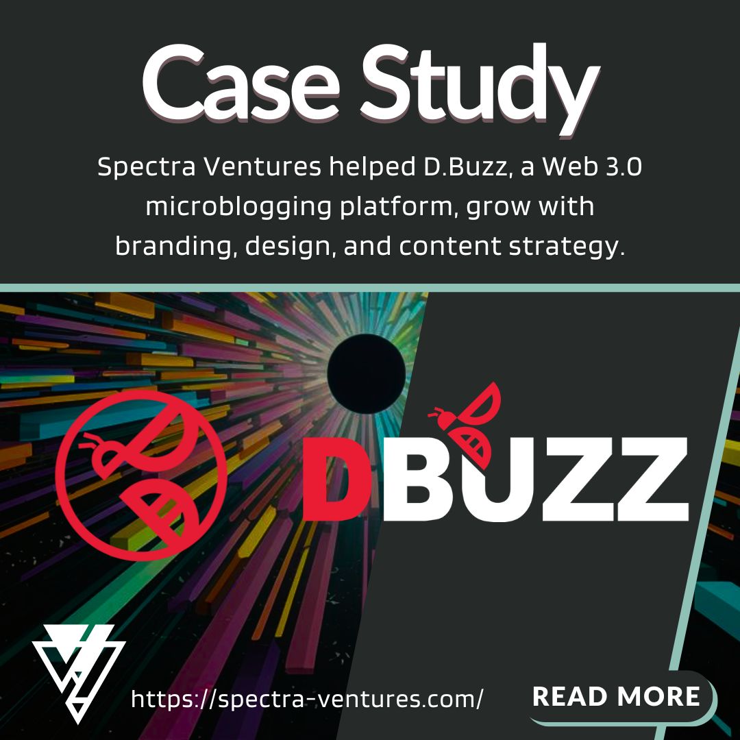 Spectra Ventures: Branding and Design for D.Buzz's Web 3.0 Growth